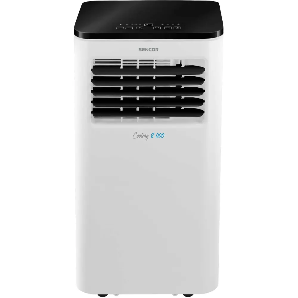 Sencor klimatyzator przenośny ze sterowaniem wi-fi SAC MT8048C, zawartość opakowania