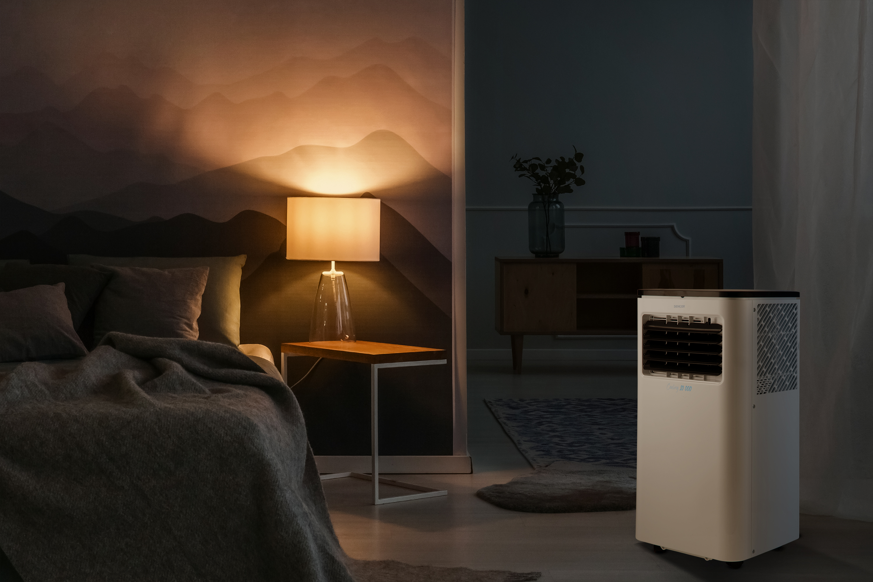Sencor klimatyzator przenośny ze sterowaniem wi-fi SAC MT1048C