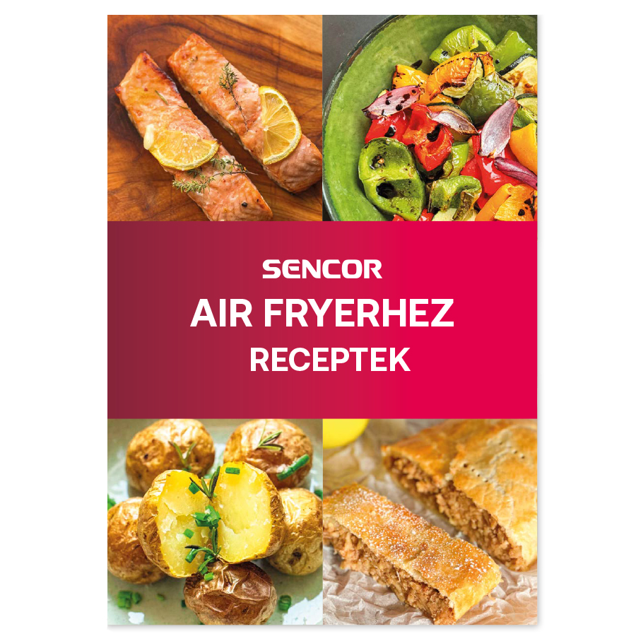 Sencor SFR 9000SS nagy kapacitású forrólevegős fritőz