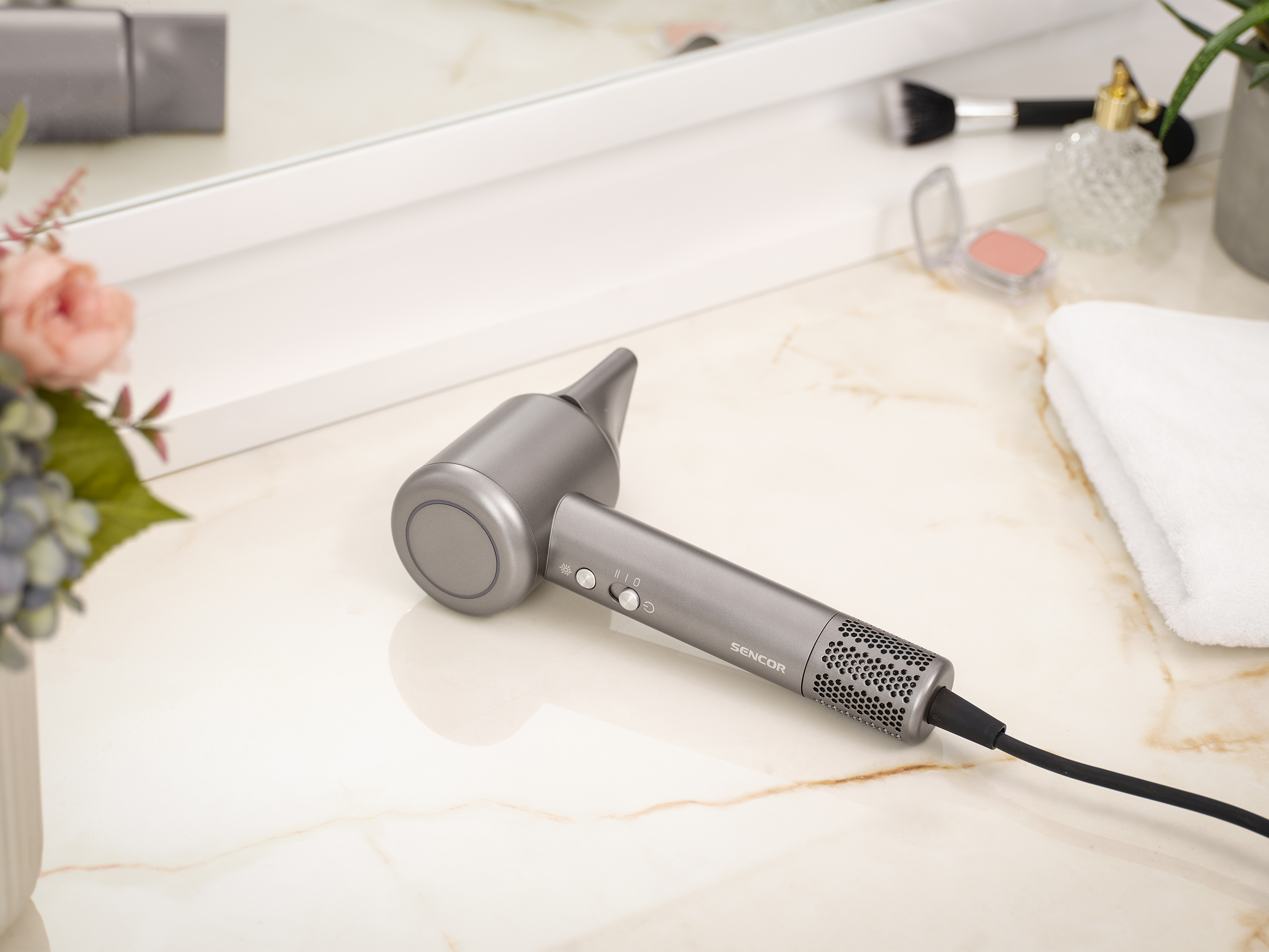 Sencor vysoušeč vlasů s bldc motorem a ionizací SHD 8510SL