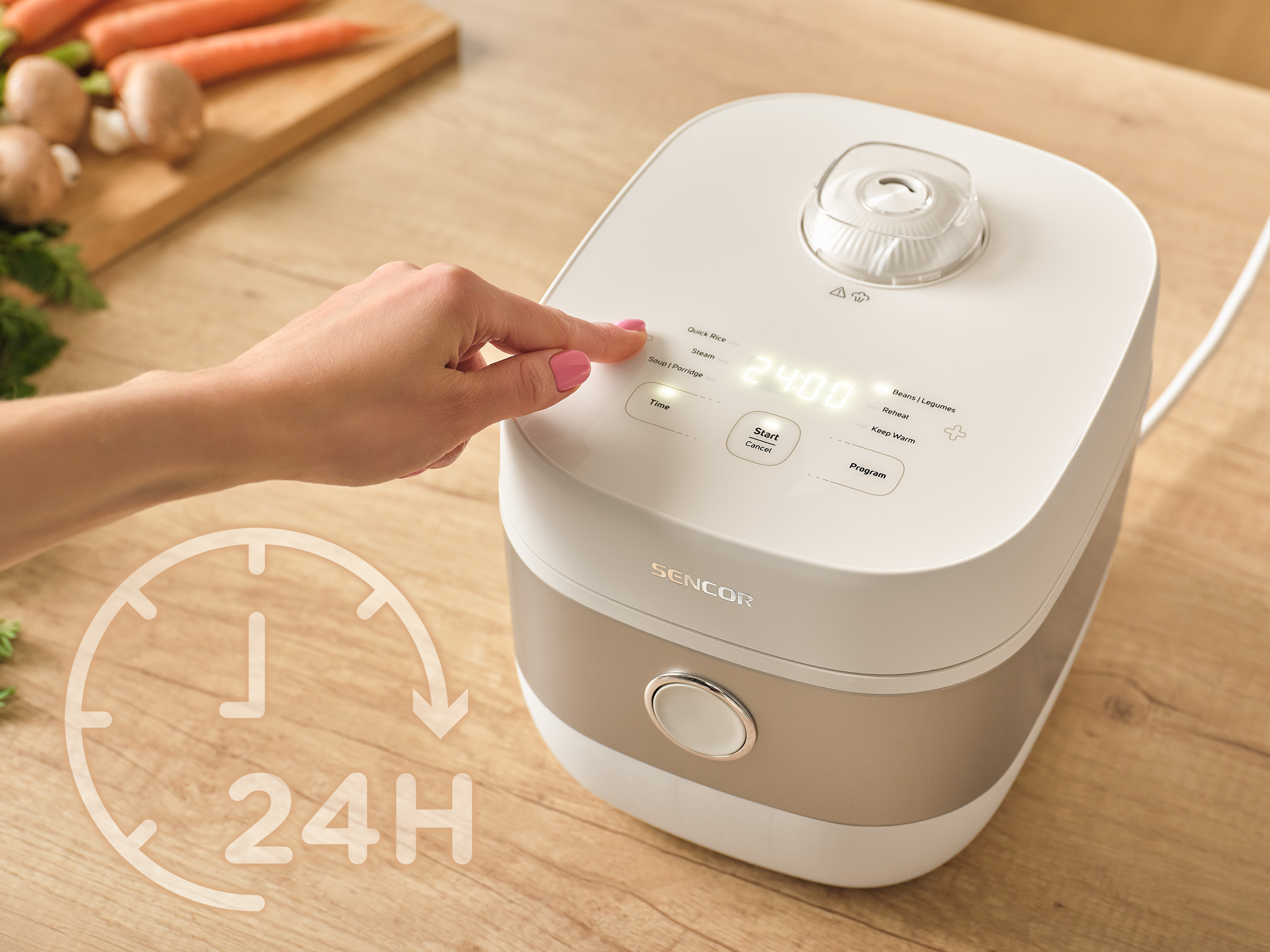 Sencor urządzenie do gotowania ryżu SRM 1600WH