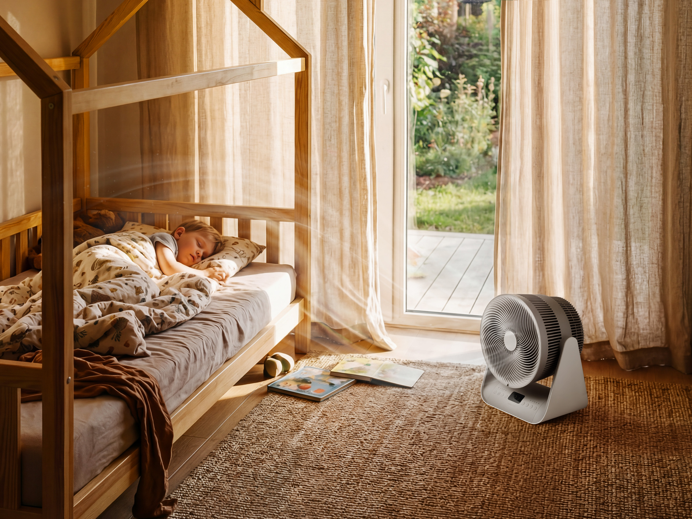 Sencor tepelný cirkulátor vzduchu s wi-fi SFH 9200GY