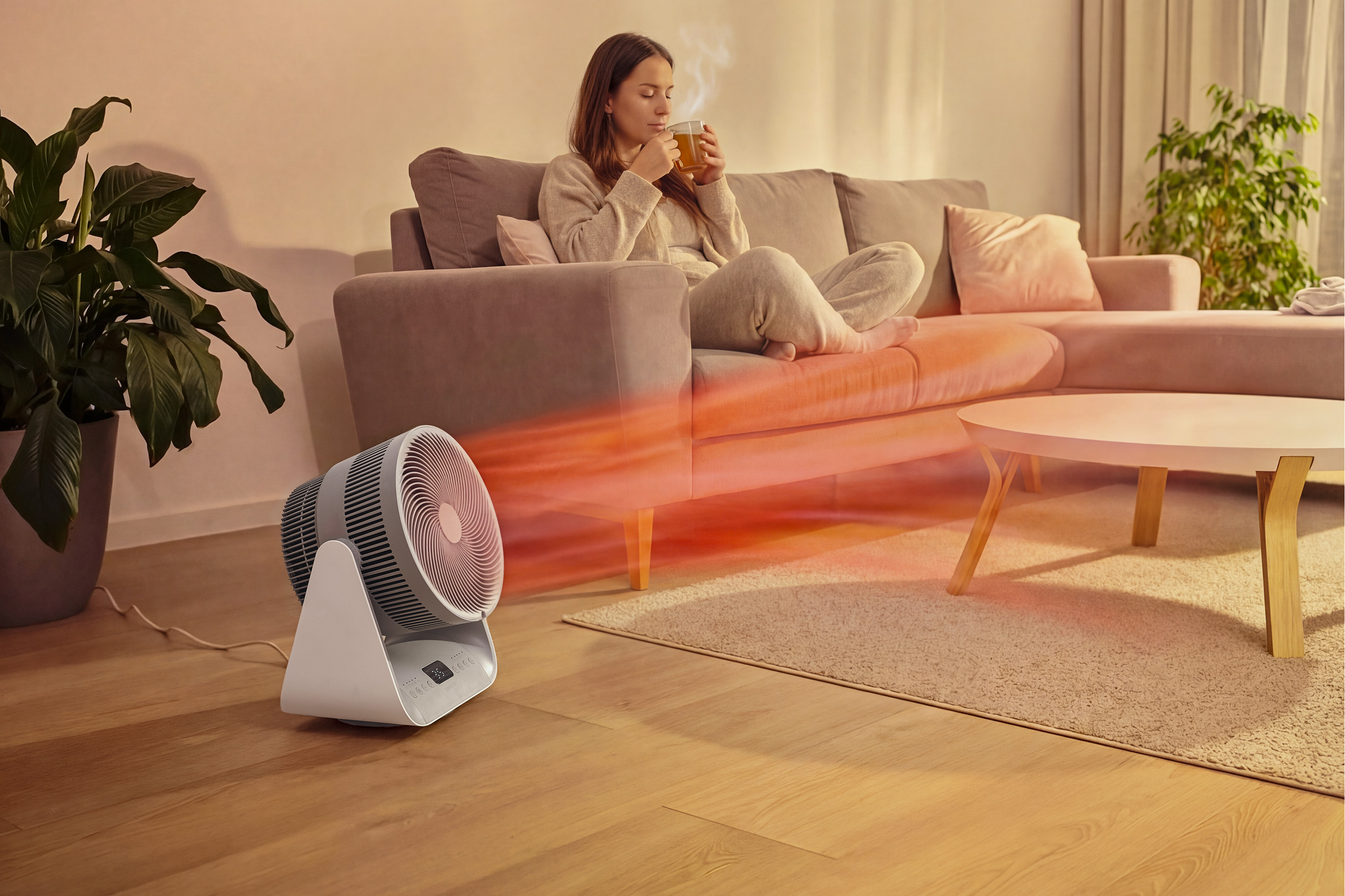 Sencor tepelný cirkulátor vzduchu s wi-fi SFH 9200GY