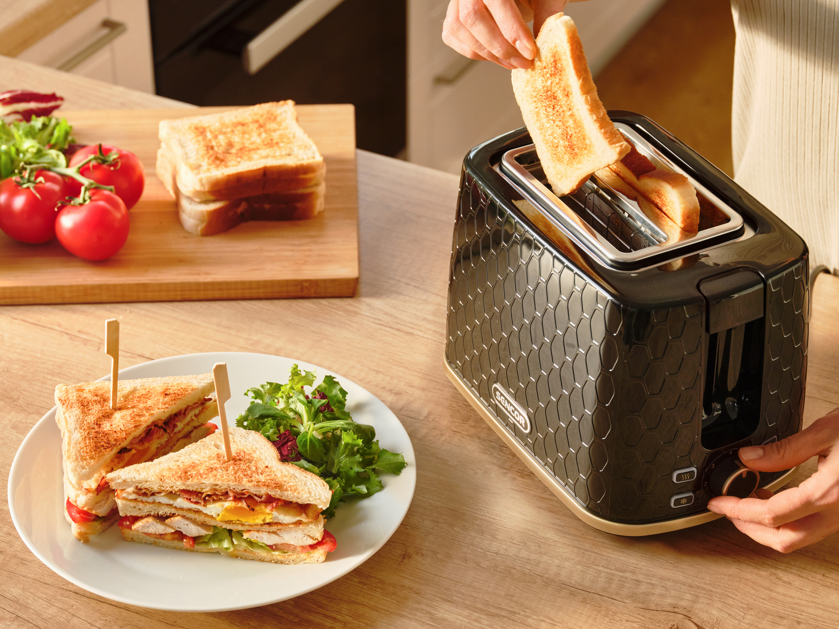 Sencor STS 7201BK-EUE3 electric toaster