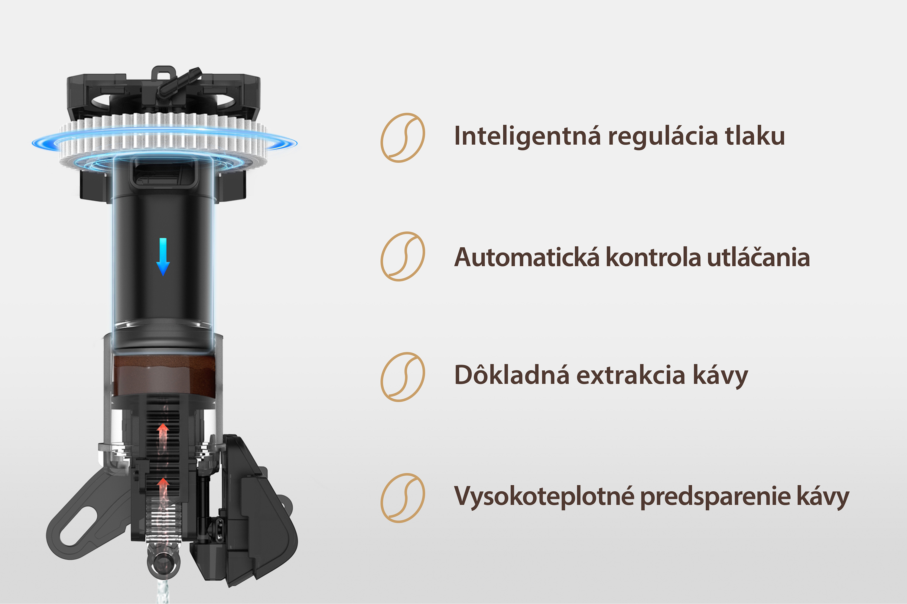 Sencor automatický kávovar SES 9400BK ENZO