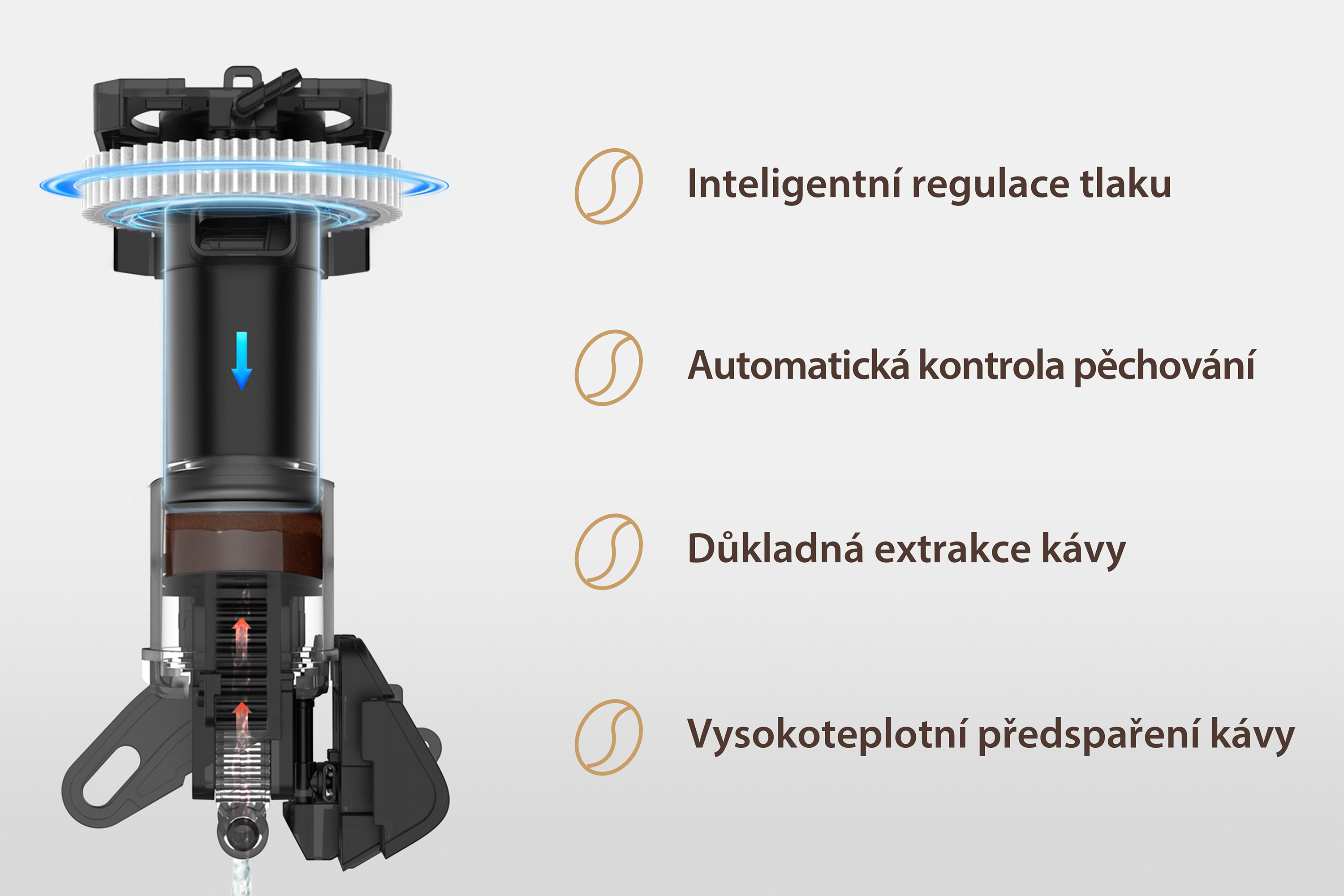 Sencor automatický kávovar enzo s mléčným systémem SES 9470BK