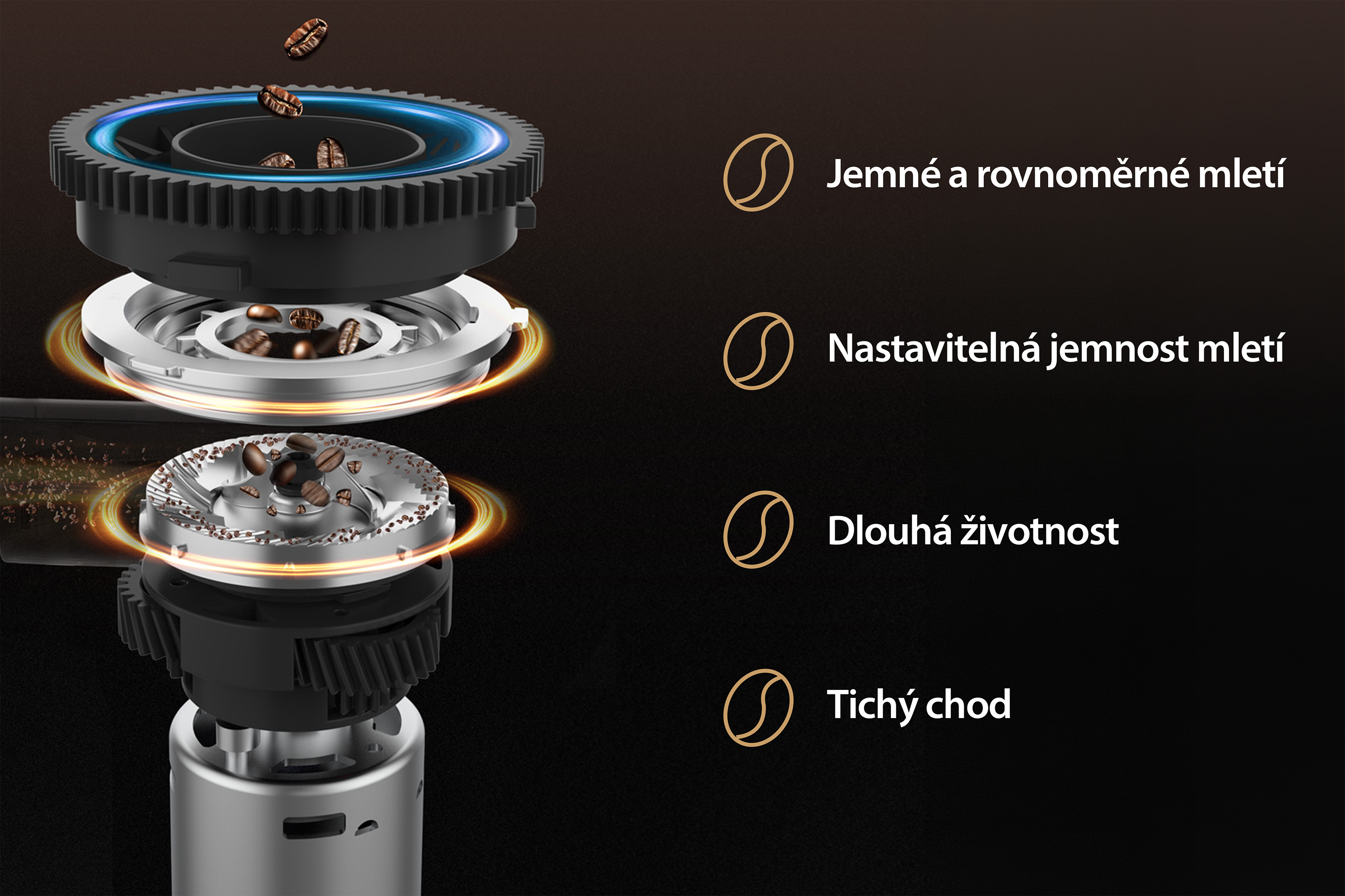 Sencor automatický kávovar enzo s mléčným systémem SES 9470BK