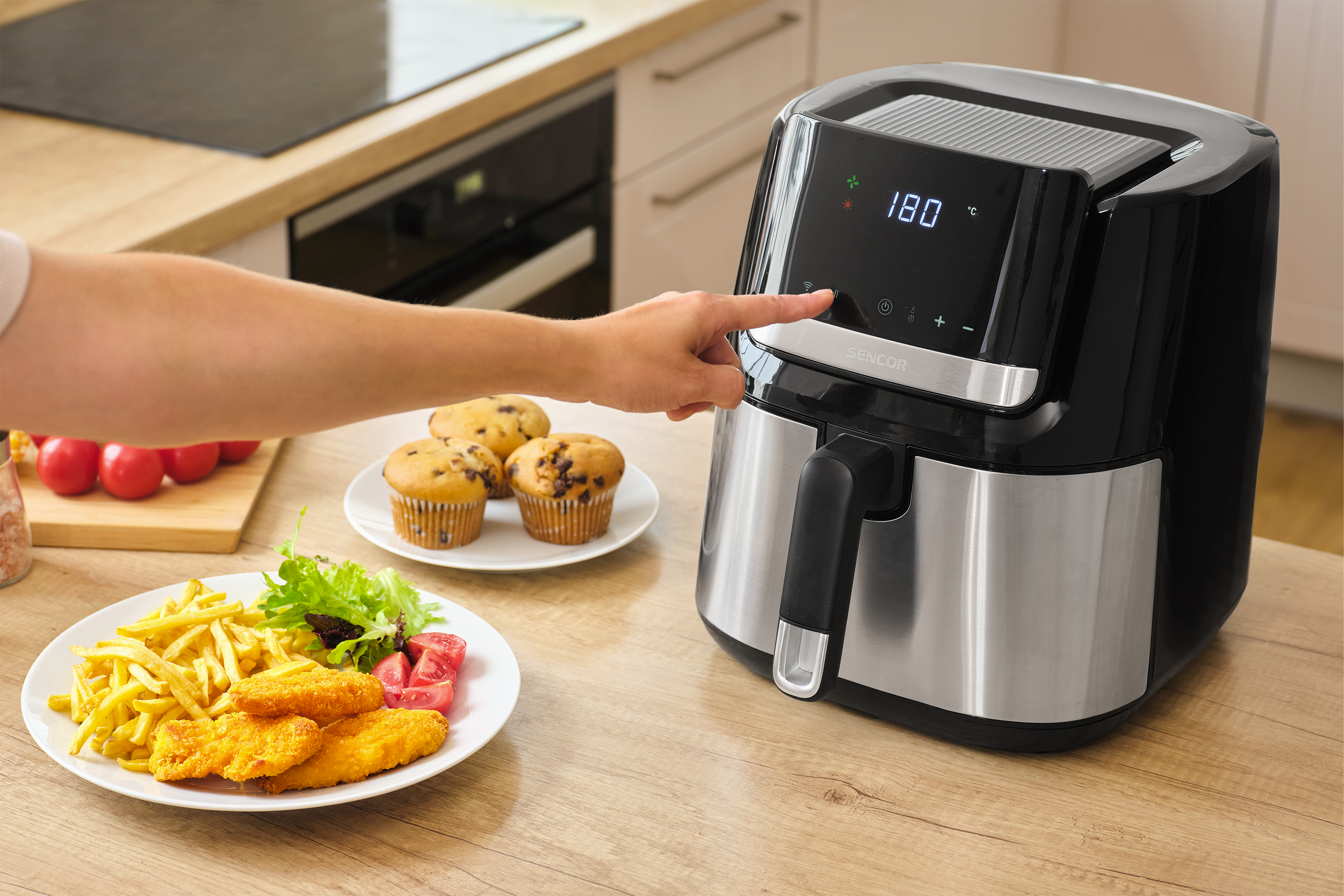 Sencor SFR 6600SS hot-air fryer