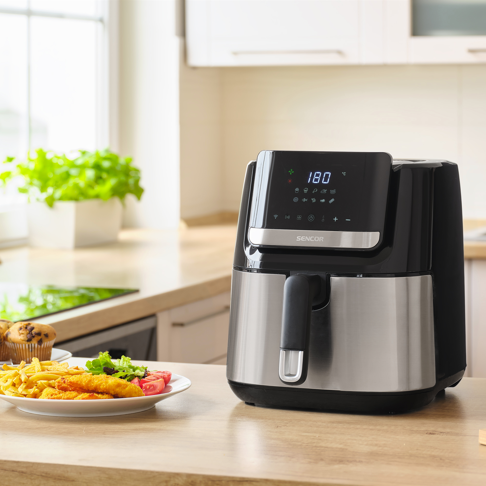 Sencor SFR 6600SS hot-air fryer