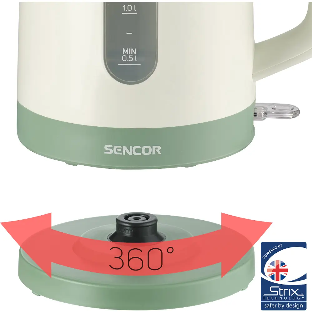 Sencor rychlovarná konvice SWK 1732GR