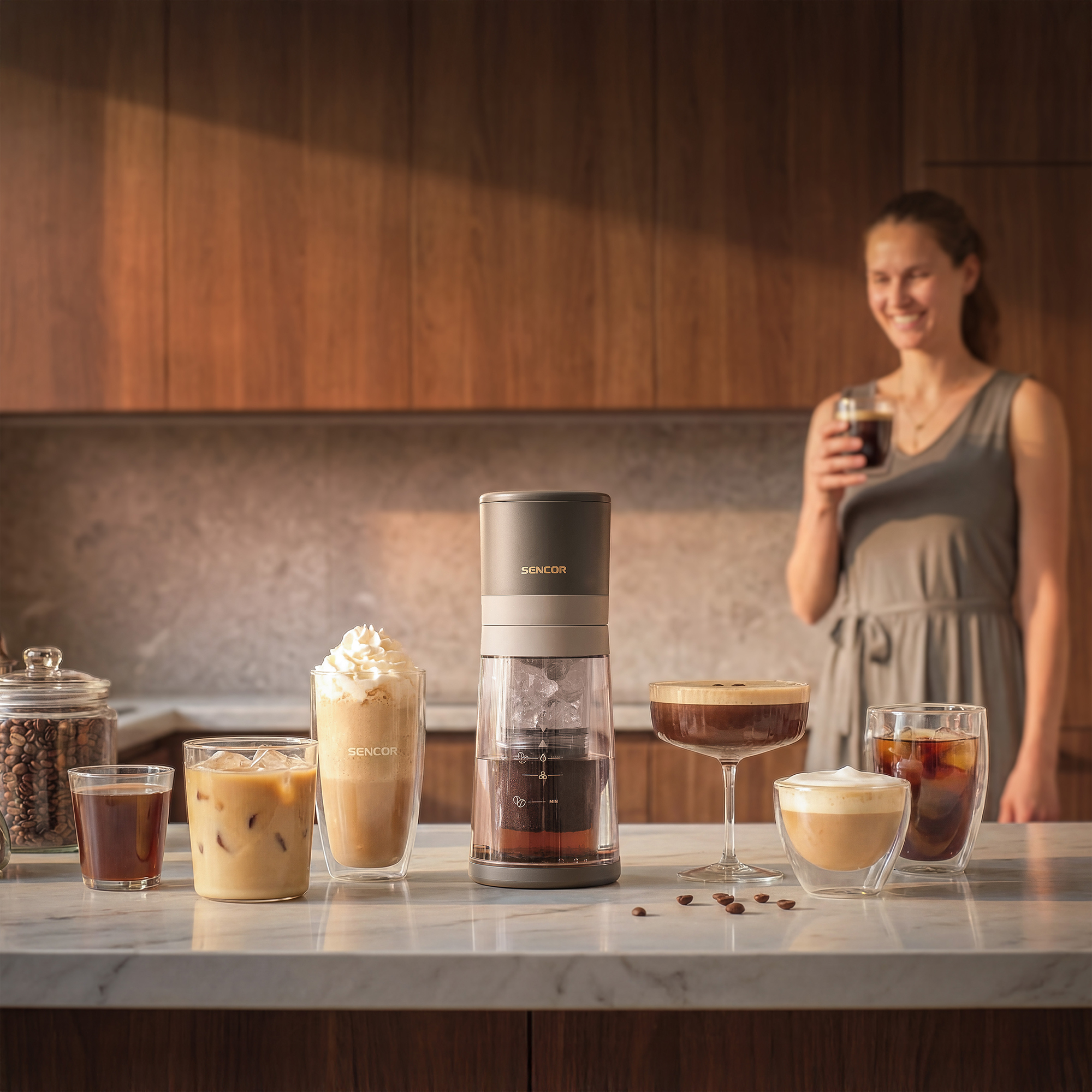 Sencor SCE 1000BK cold brew kávéfőző