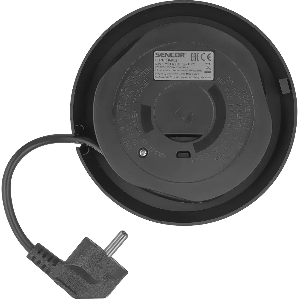 Sencor rychlovarná konvice SWK 1049BK