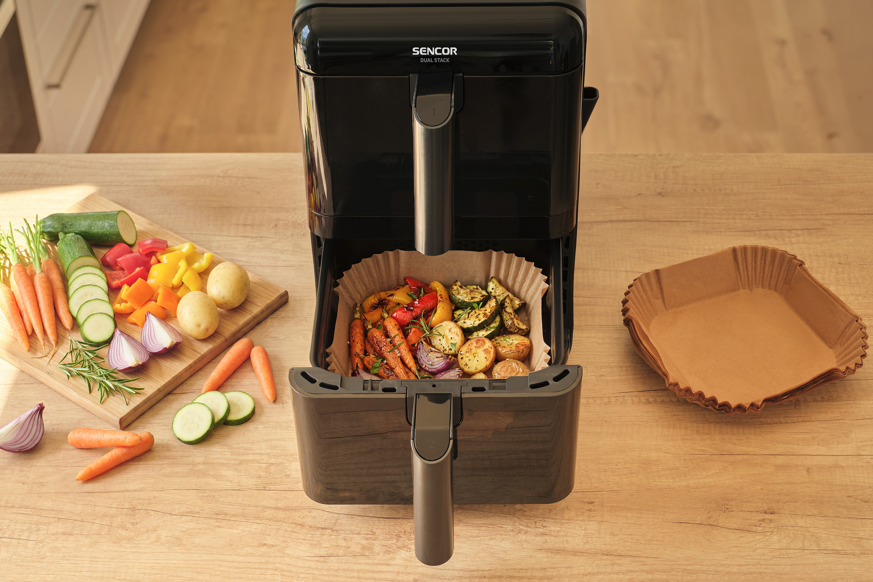 Sencor SFR 1260BK hot-air fryer