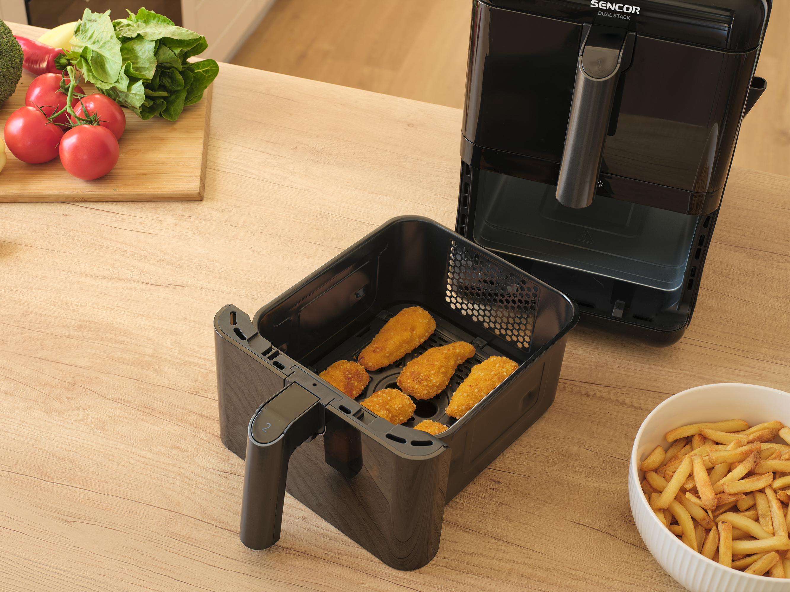 Sencor SFR 1260BK hot-air fryer