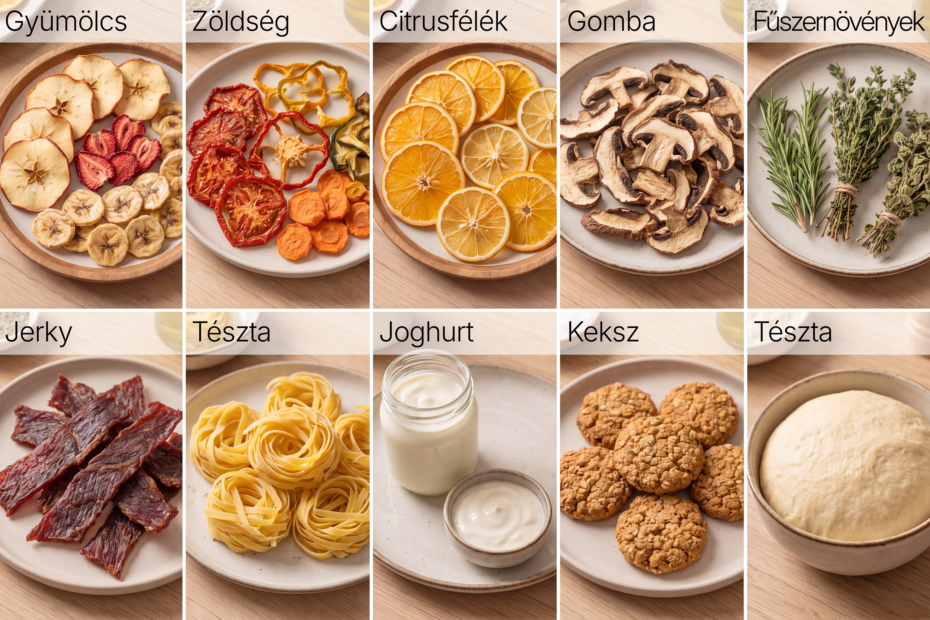 Sencor SFD 7300BK élelmiszer-szárító
