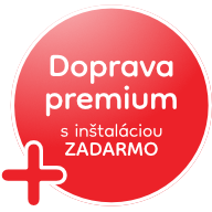 TCL doprava premium s instalaciu zdarma-sticker