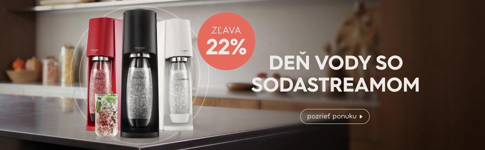 SodaStream zľava 22%-kategória