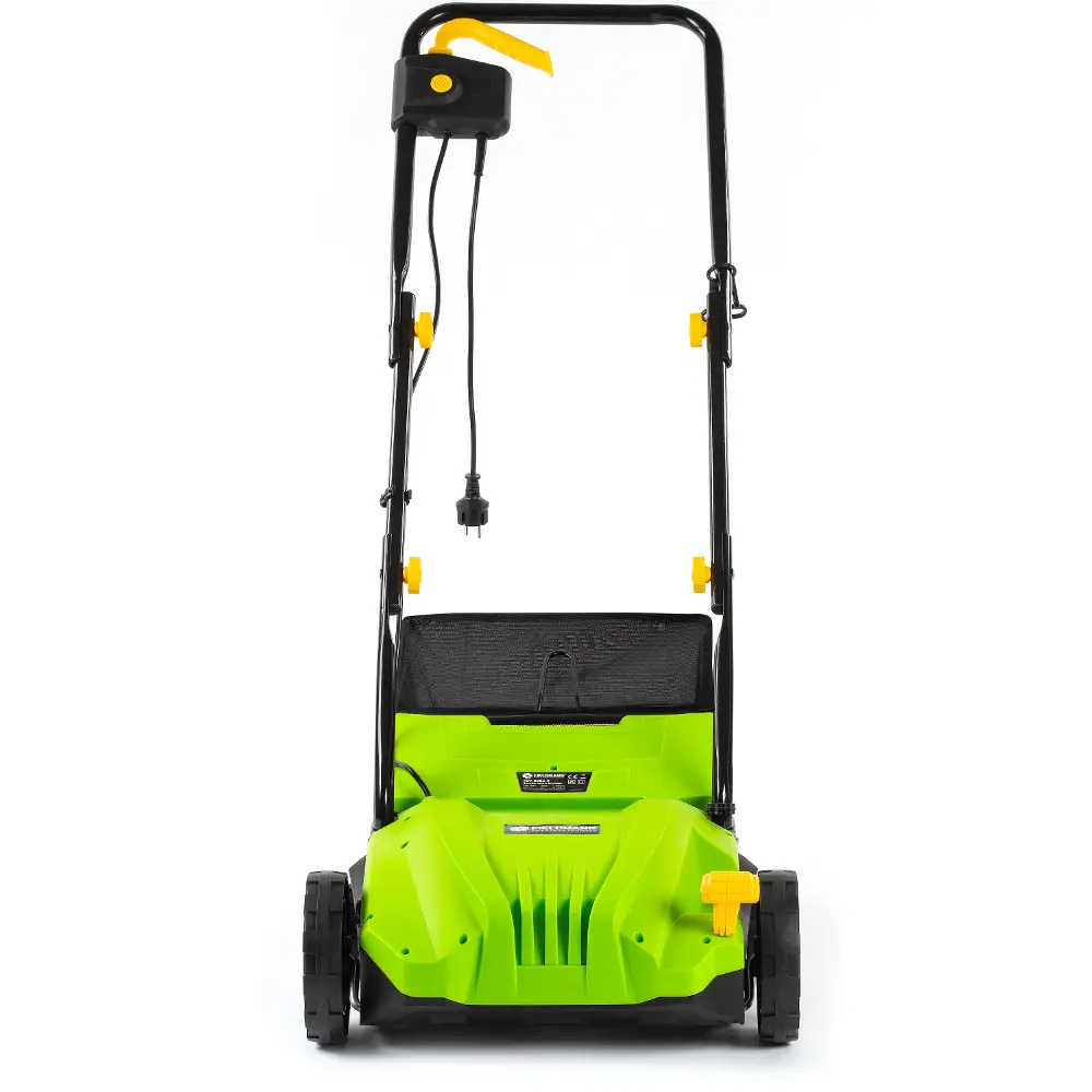 Elektrický vertikutátor Fieldmann FZV 2004-E s pracovným záberom 32 cm pre efektívnu údržbu trávnika.