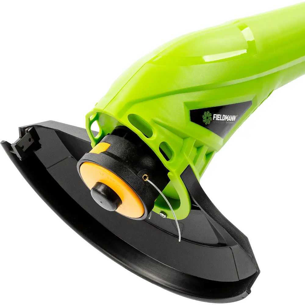 Elektryczna podkaszarka Fieldmann FZS 2306-E o szerokości koszenia 25 cm do szczegółowych prac w ogrodzie.