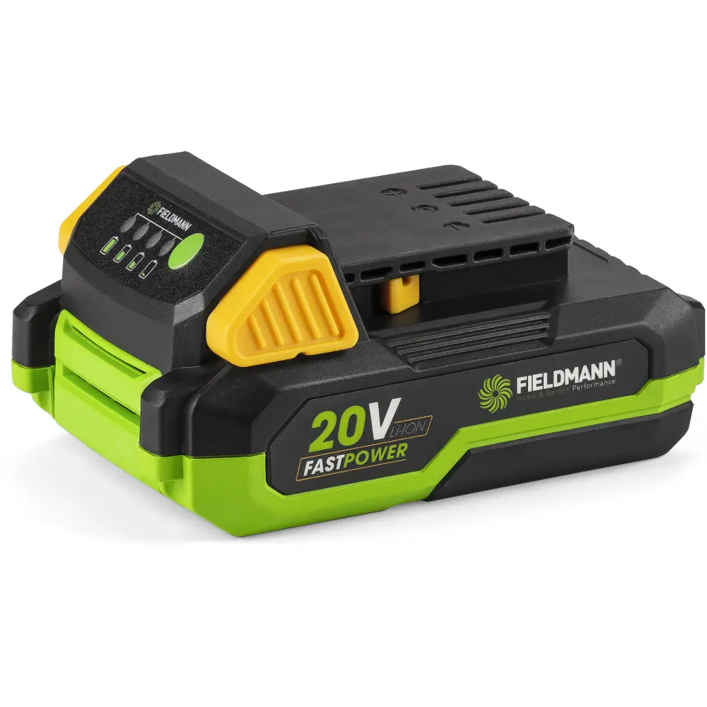 Li-ion batéria Fieldmann FDUZ 79020 s napätím 20 V poskytuje stabilný výkon pri náročnej práci.
