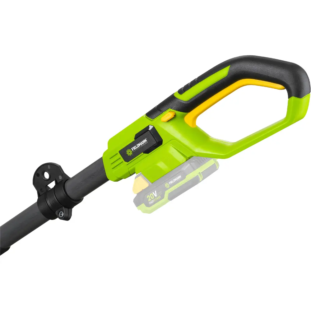 Akumulátorový prerezávač vetiev Fieldmann FZP 70505-0 s Li-ion pohonom ponúka flexibilnú prácu bez kábla.