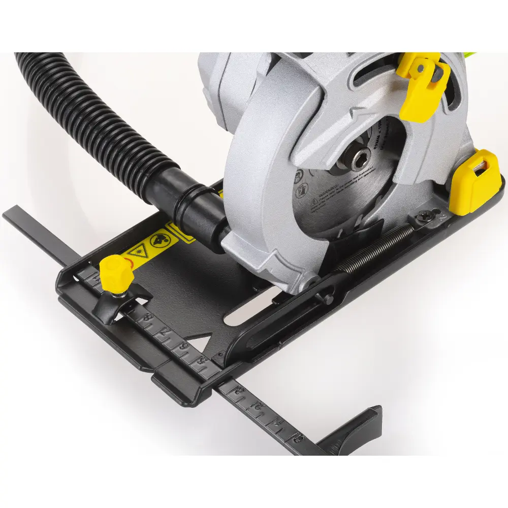 Fieldmann FDPP 200705-E plunge saw with AC laser for precise cutting guidance.