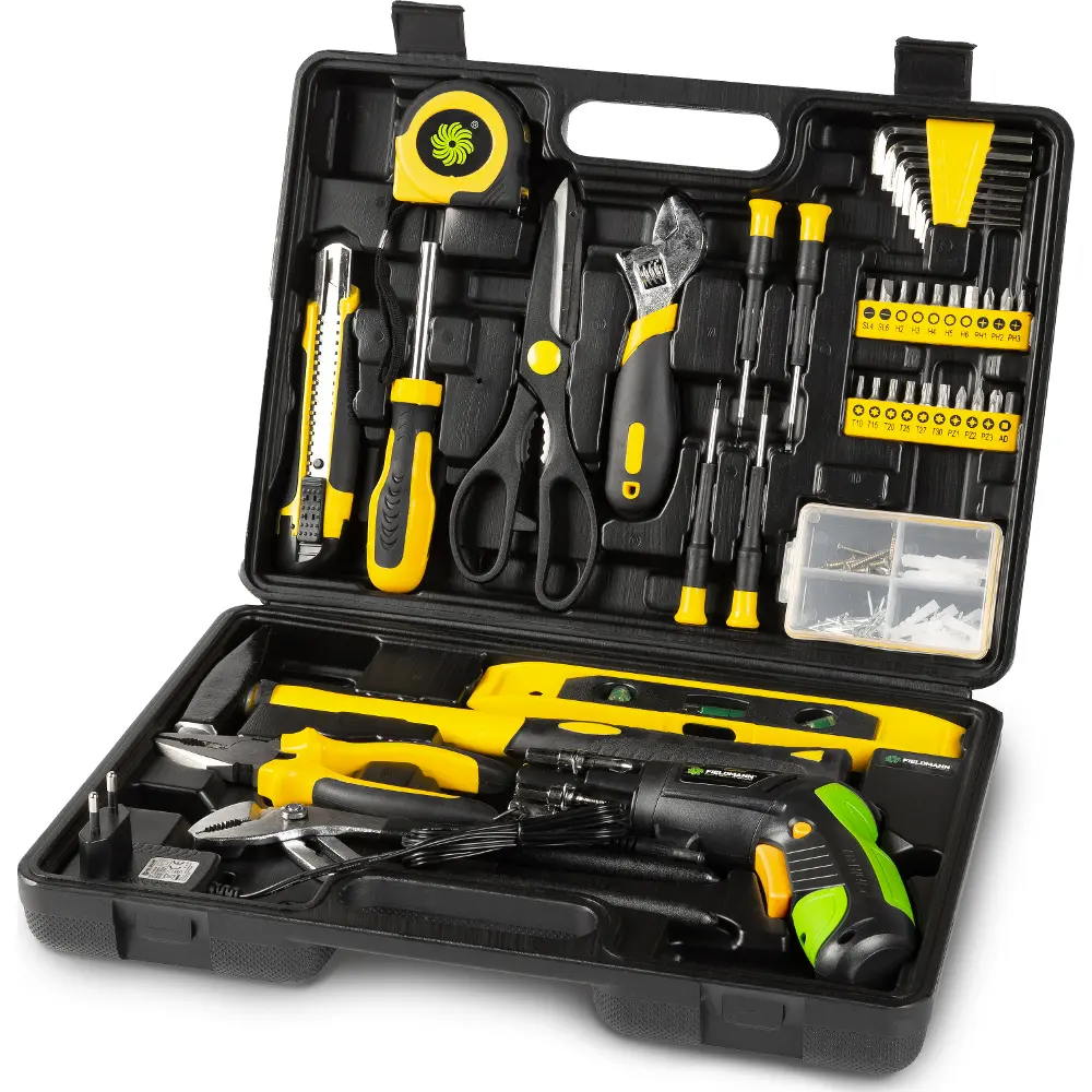 Fieldmann FDG 5018-108AR Sada náradia s akumulátorovým skrutkovačom F