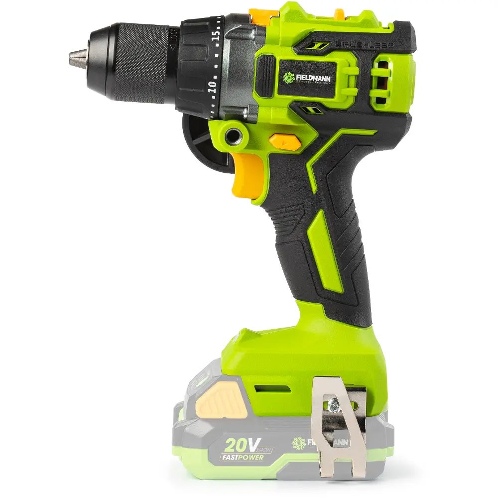 The technical parameters of the Fieldmann FDUV 70215-0 cordless drill include power, speed, model voltage and more.