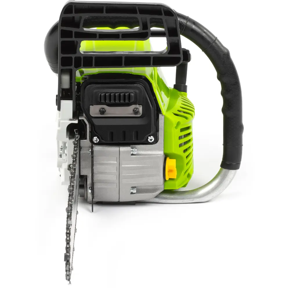 Fieldmann FZP 56516-B benzynowa piła łańcuchowa z automatycznym smarowaniem łańcucha.