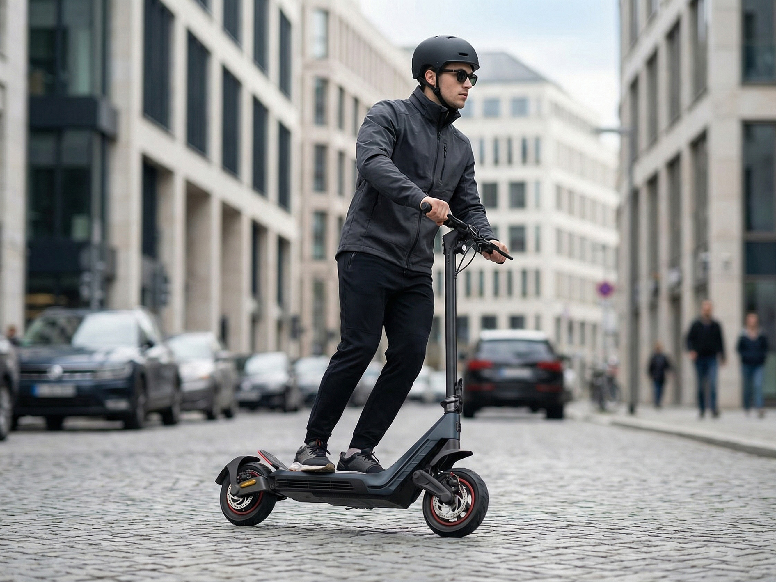 Sencor hulajnoga elektryczna z amortyzacją i silnikiem 500 w SCOOTER S80