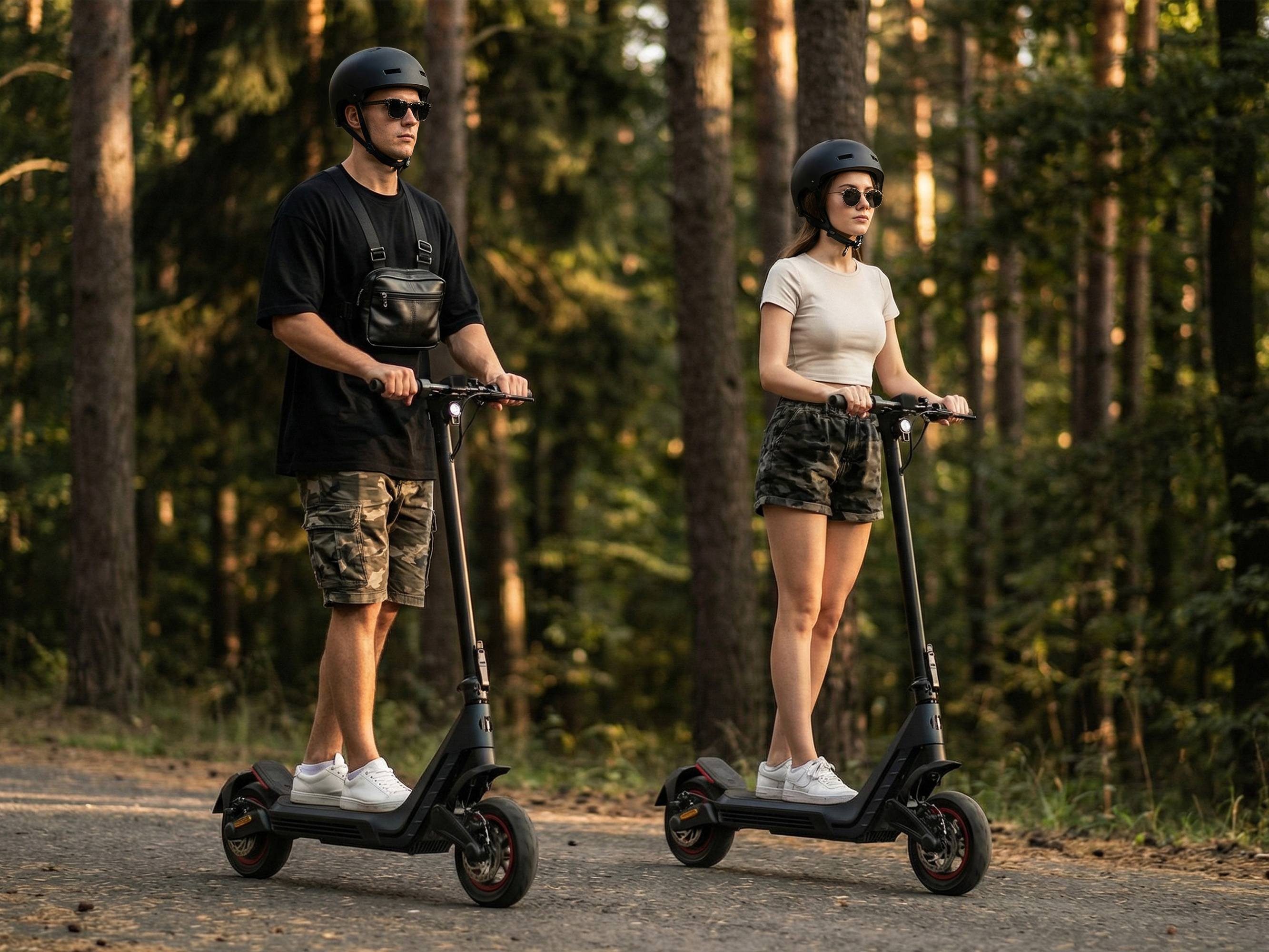 Sencor hulajnoga elektryczna z amortyzacją i silnikiem 500 w SCOOTER S80