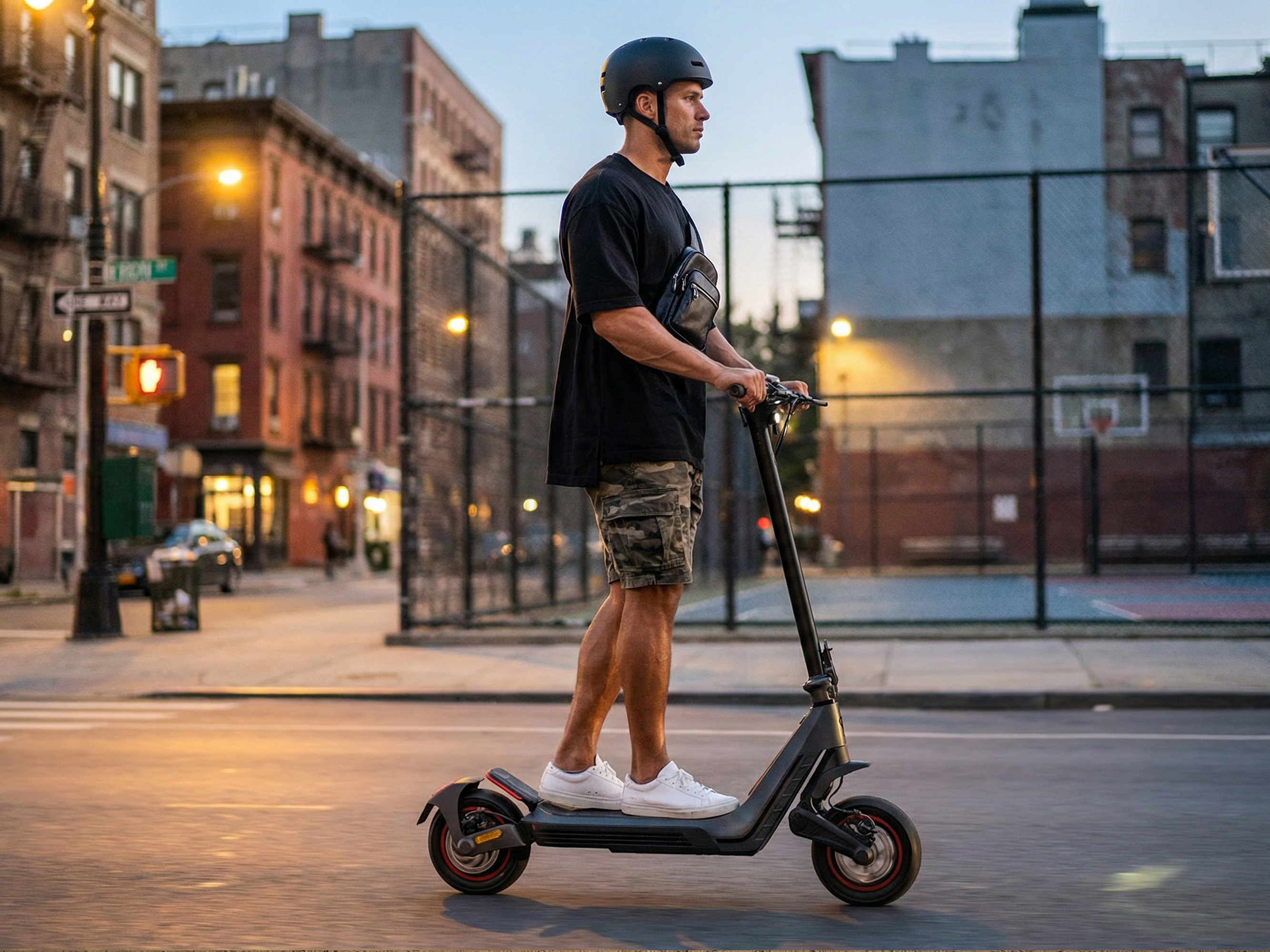 Sencor hulajnoga elektryczna z amortyzacją i silnikiem 500 w SCOOTER S80