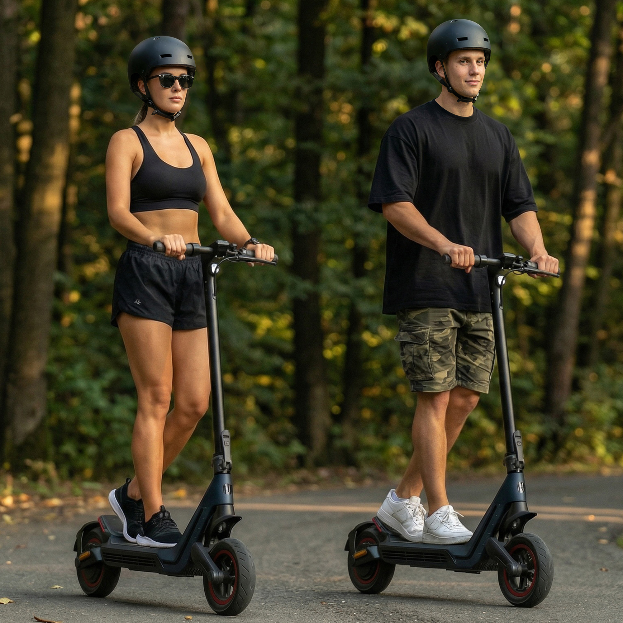 Sencor hulajnoga elektryczna z amortyzacją i silnikiem 500 w SCOOTER S80