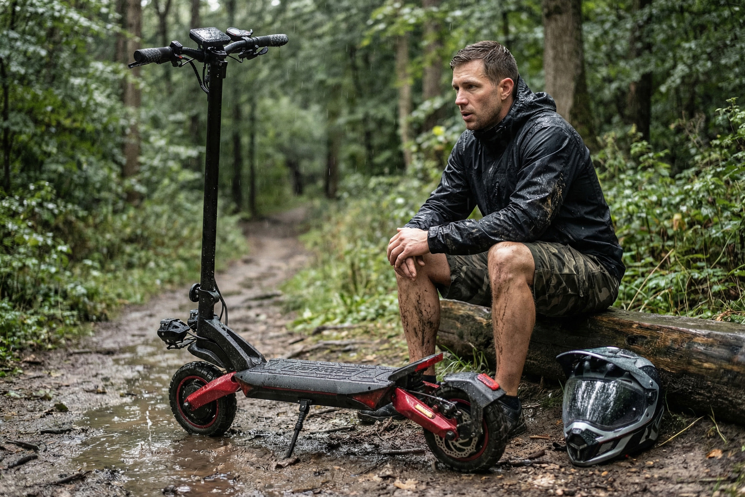 Sencor elektrická kolobežka do mesta aj terénu SCOOTER X50
