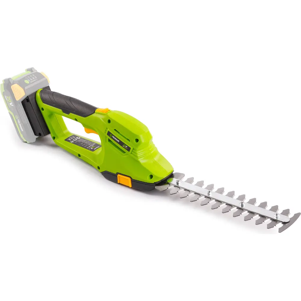 Aku nožnice Fieldmann FZN 70101-0 majú ergonomickú rukoväť na pohodlné použitie.