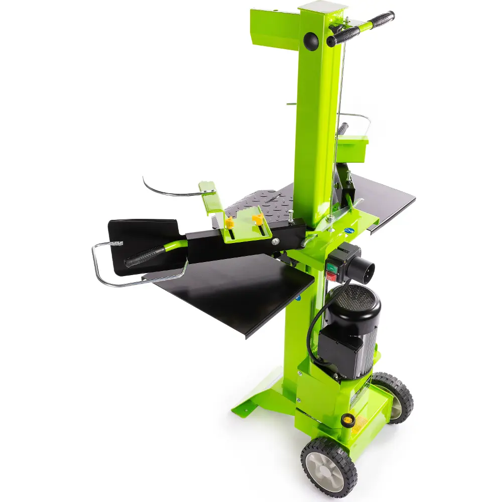 Fieldmann FZLS 1007V-E függőleges fa hasítógép hidraulikus nyomással és 7 tonna hasítóerővel.