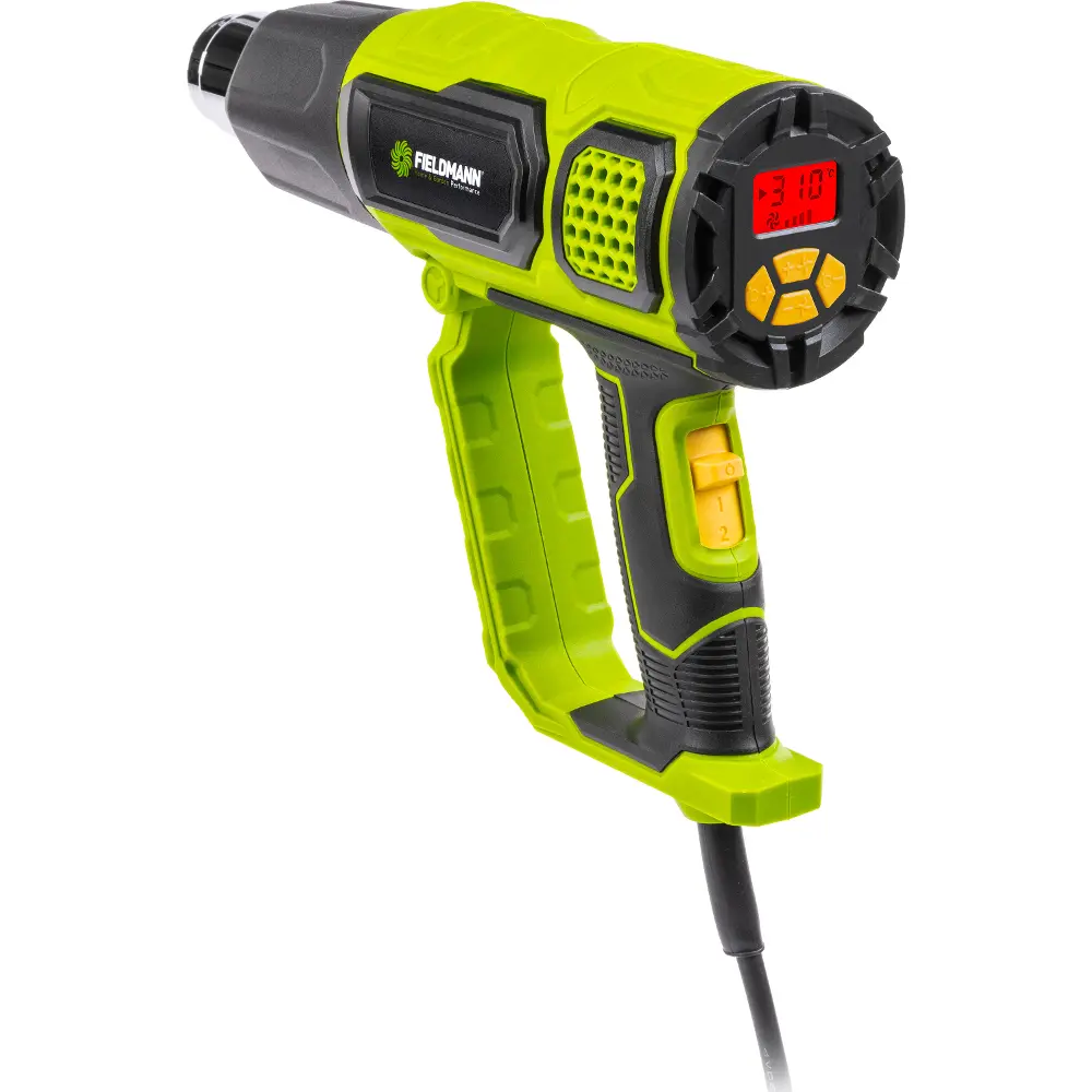 Fieldmann FDHP 202002-E z wyświetlaczem LCD do precyzyjnej regulacji temperatury.
