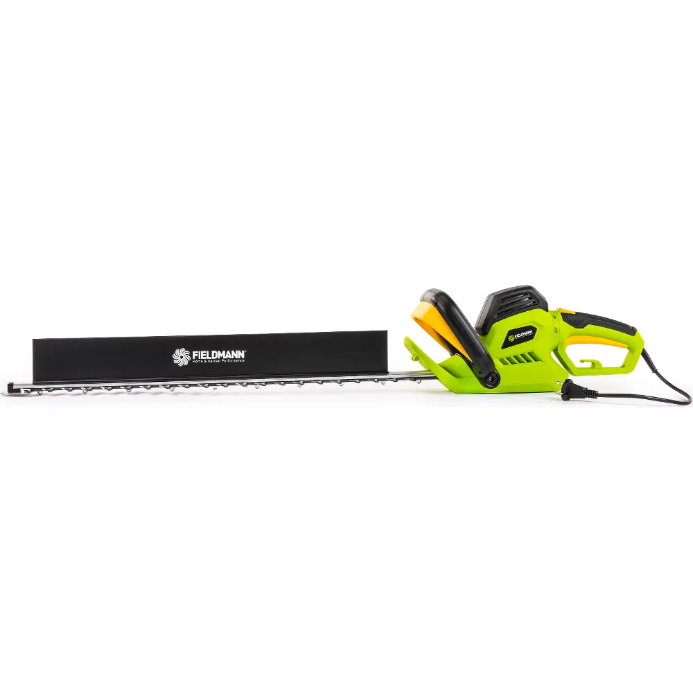The technical parameters of the Fieldmann FZN 2805-E electric shears include the power input, bar length and maximum cutting diameter of the model.