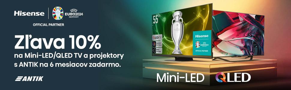 Hisense TV QLED Mini LED 10%-kategoria