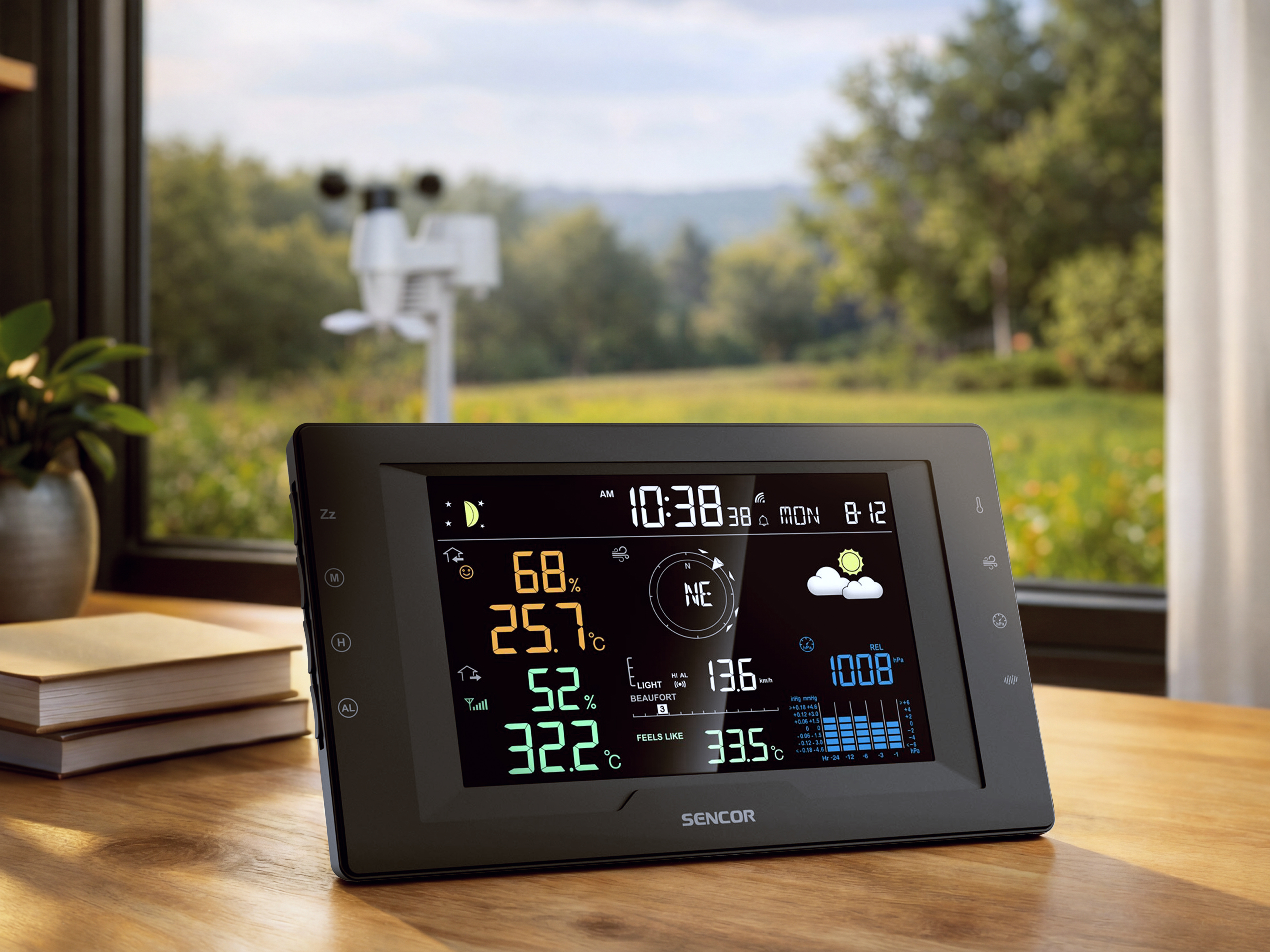 Sencor meteorologická stanica so senzorom 5 v 1 SWS 9400