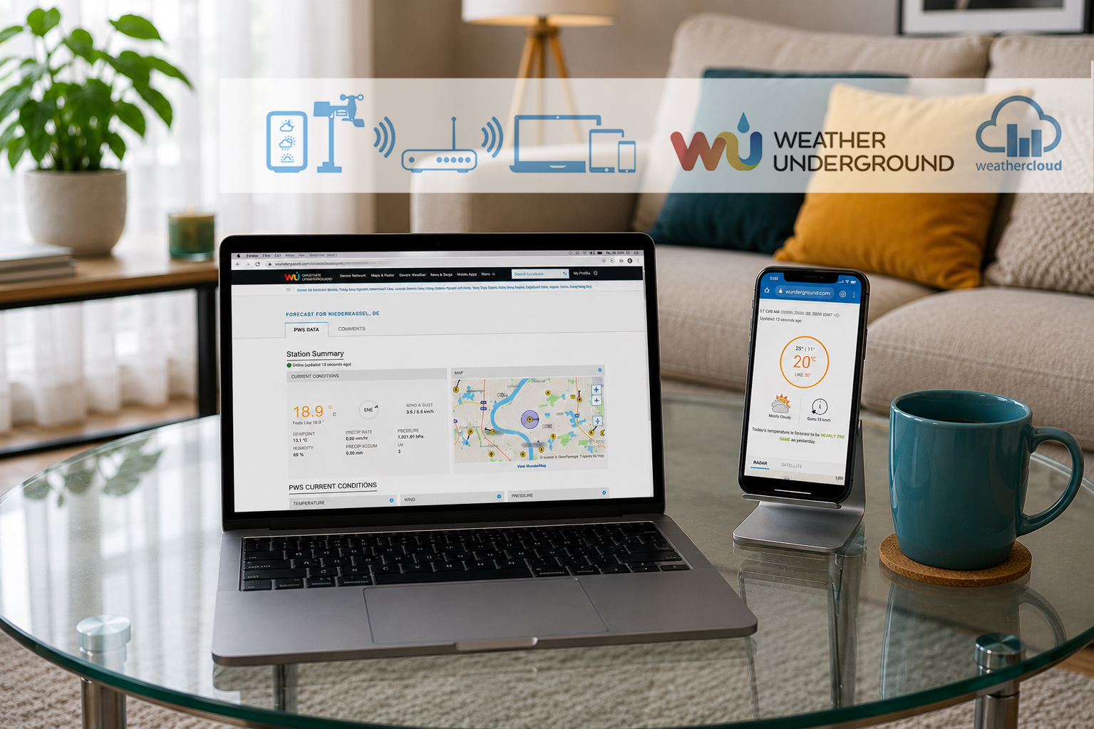 Sencor meteorologická stanica s wifi so senzorom 7 v 1 SWS 10500 WiFi