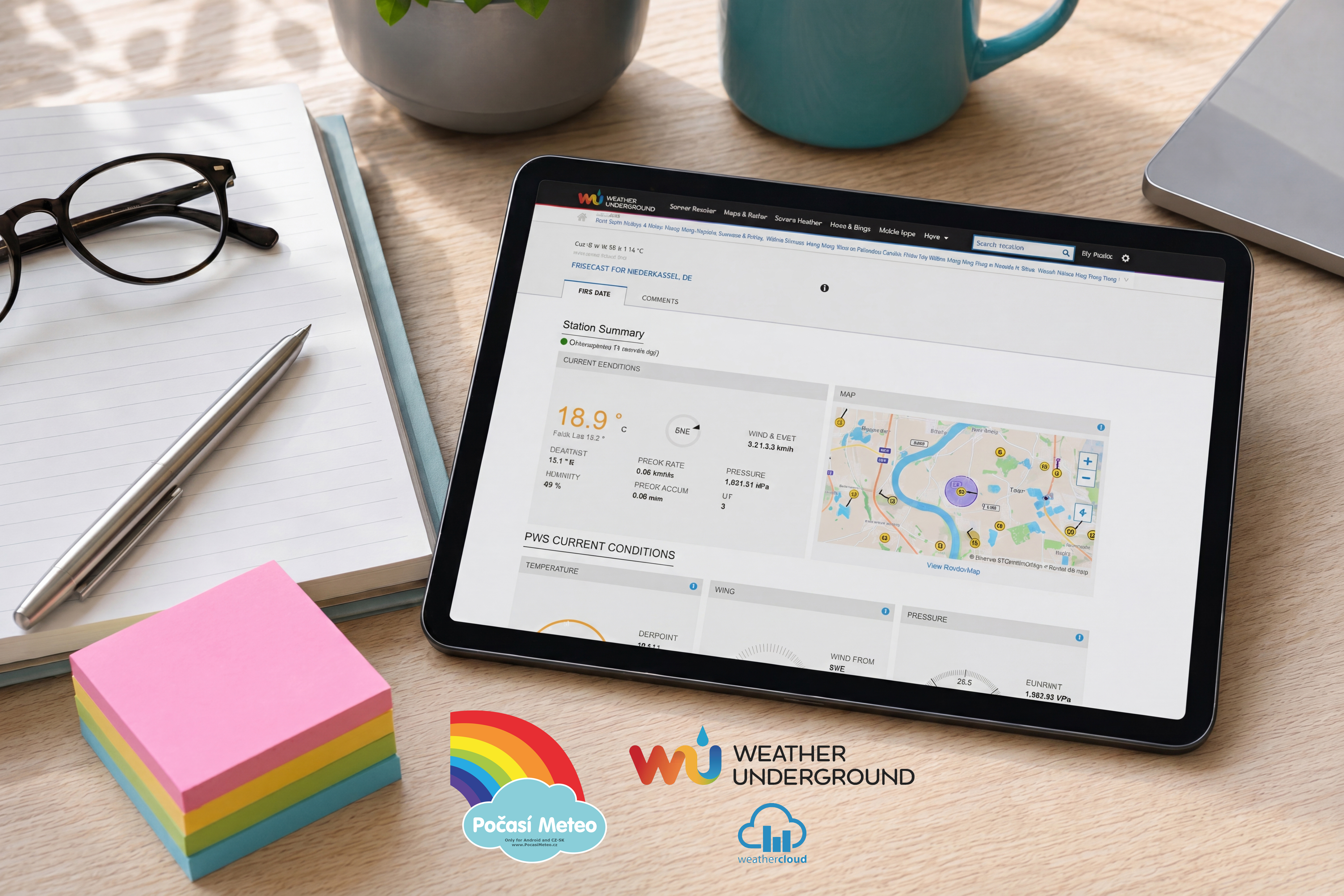 Sencor SWS 10500 WiFi wi-fi-s meteorológiai állomás 7 az 1-ben érzékelővel