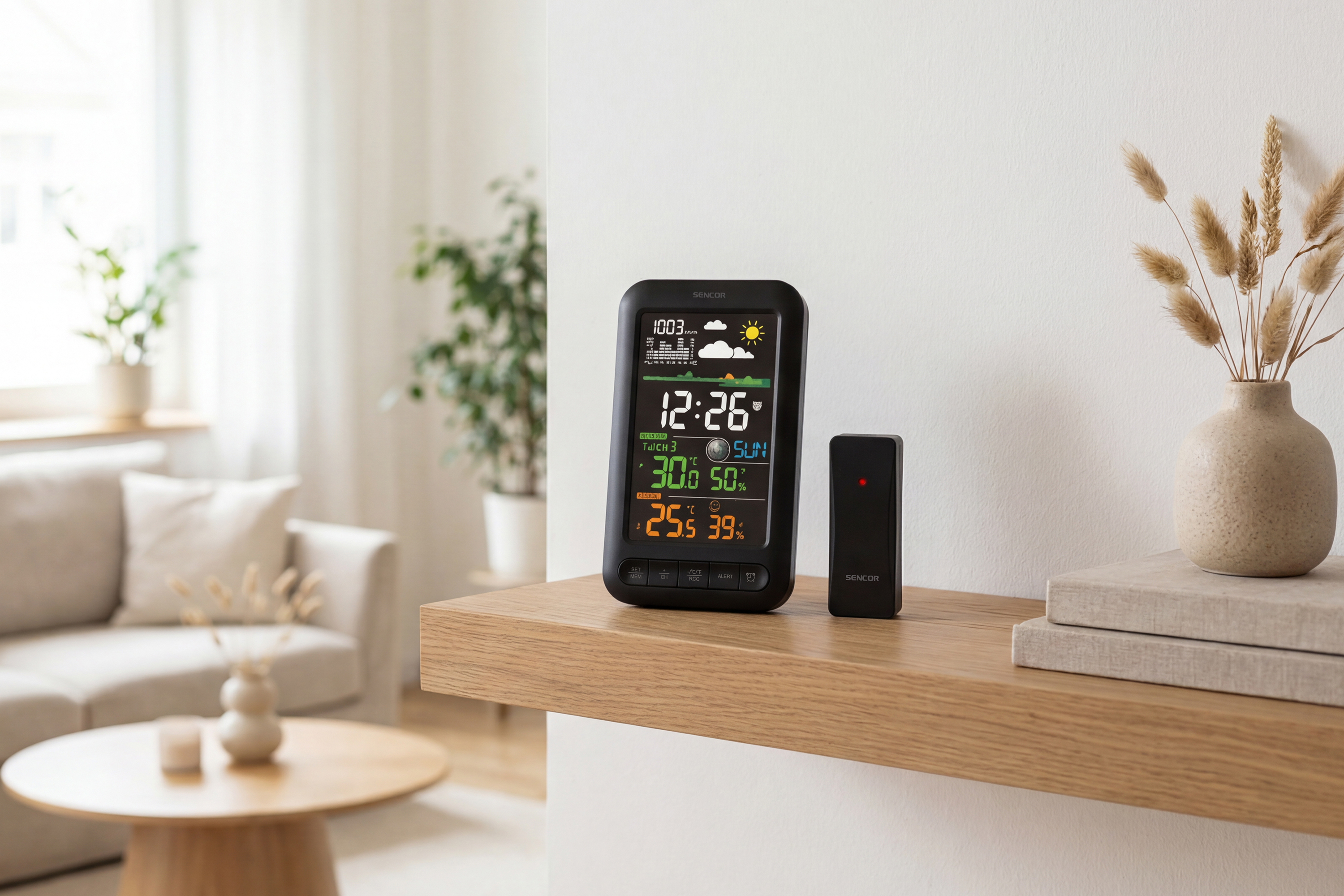 Sencor meteorologická stanice s bezdrátovým snímačem SWS 4700