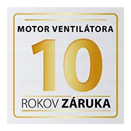 Whirlpool záruky 10 rokov ventilátor