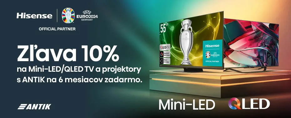 Hisense TV QLED Mini LED 10%