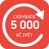 cashback 5000Kč