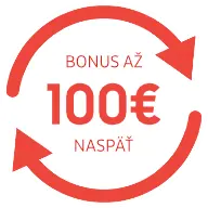 Bonus až 100 €