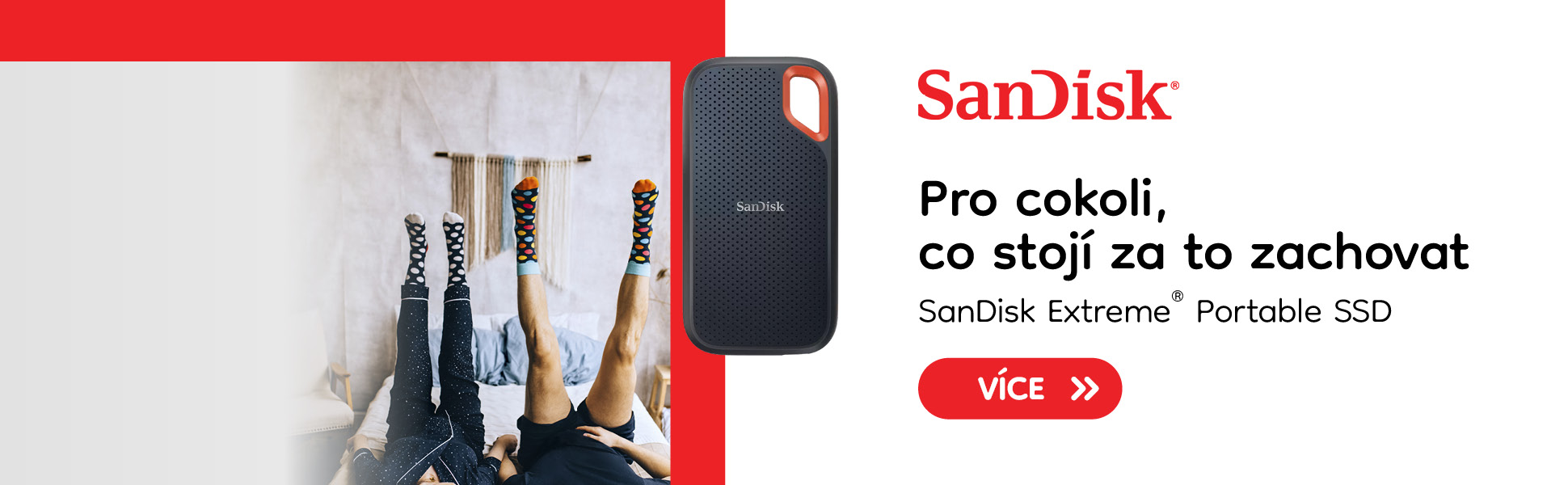 Podpora SSD uložiště Sandisk