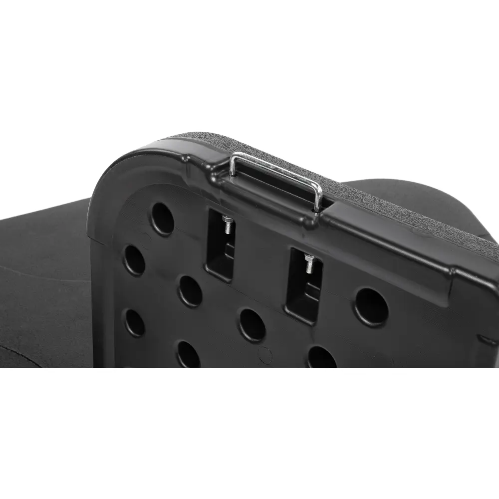 The FDZN 9014 parasol weight with cross base ensures stability in the wind.