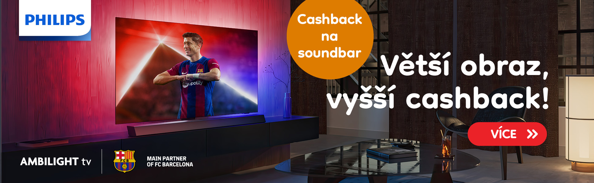 Ambilight TV a Soundbar výhodně (Euro 2024)